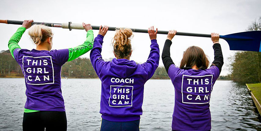 Girls Rowing
