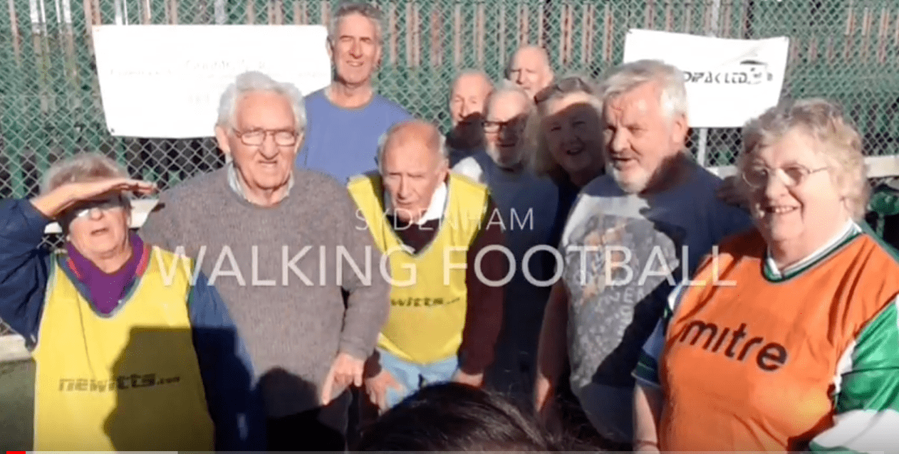 walking football group