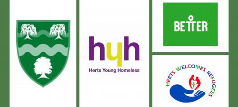 Welwyn Hatfield Borough Council, Herts Young Homeless, Greenwich Leisure Limited - Better, Herts Welcomes Refugees